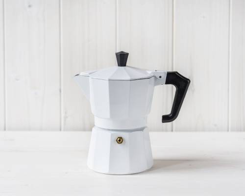 Pezzetti Moka Pot 3 Cup (white)