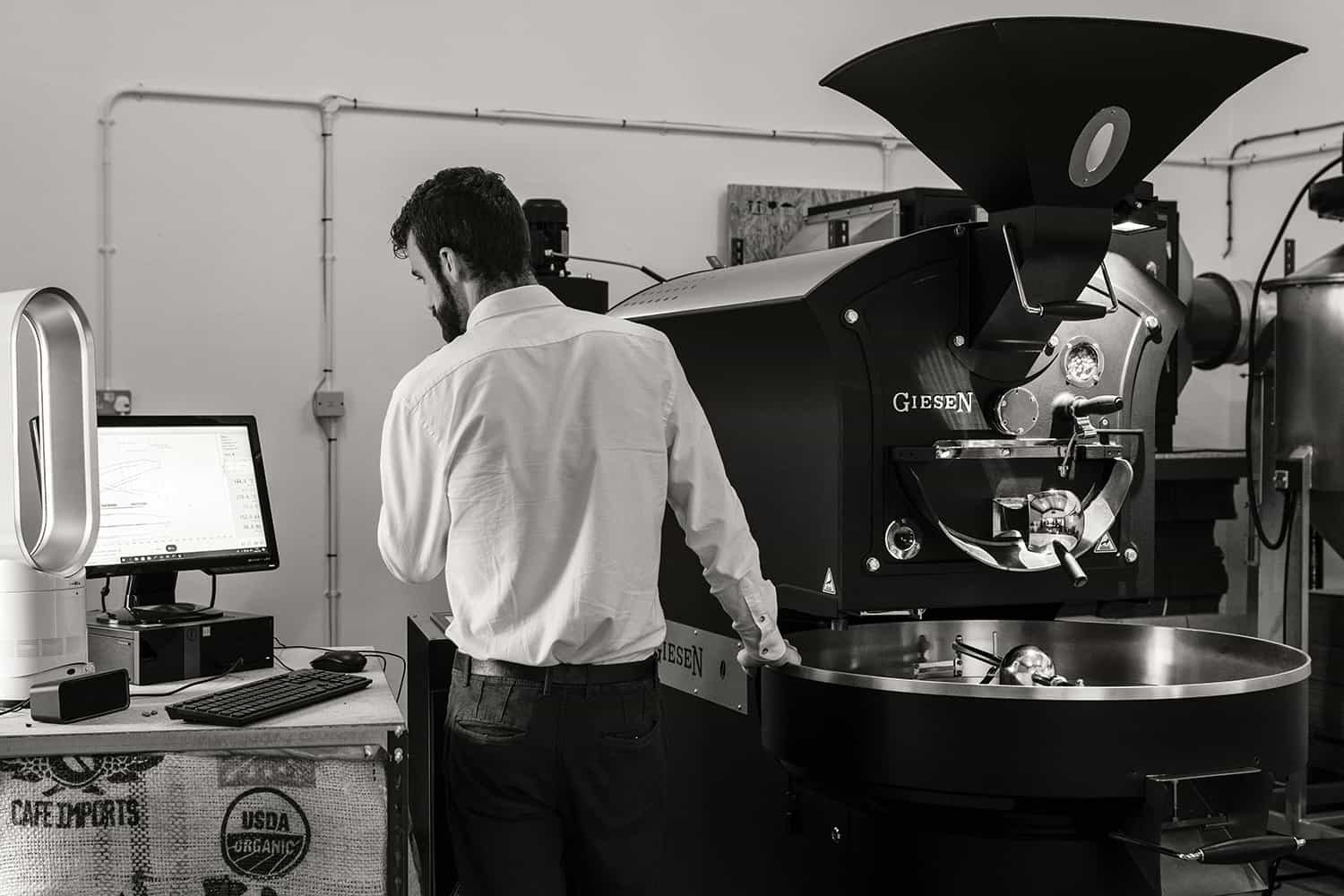 Cornico Coffee banner image for Our Roastery